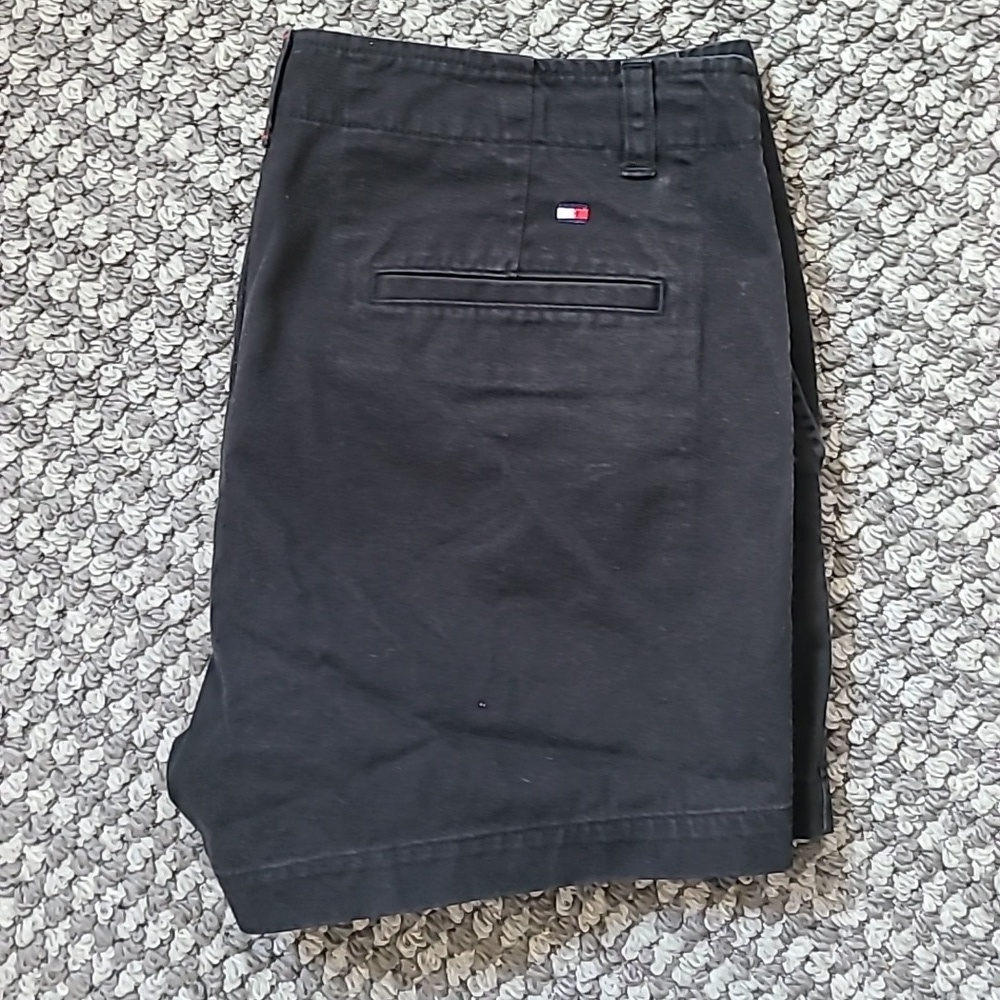 Y2k Tommy‎ Hilfiger Size 10 Women's Black Shorts y2k Vtg